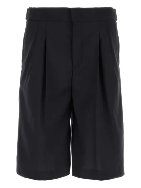 PT Torino pleated bermuda shorts Blue CBBSN6BC0FWDPO35