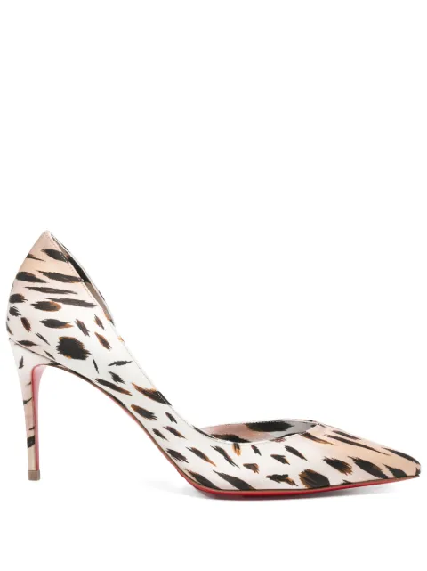 Christian Louboutin animal-print pumps Neutrals 12506849002