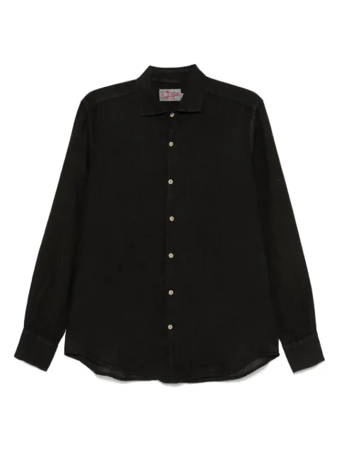 MC2 Saint Barth Pamplona classic shirt Black PAMP001