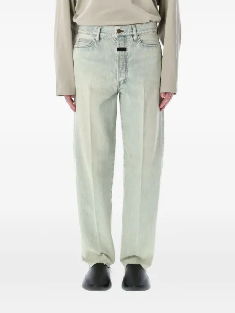 Fear Of God straight leg jeans Blue FGE240410DNM427