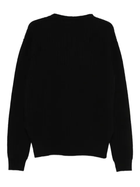 Rick Owens mock-neck sweater Black RU02E1649KWV