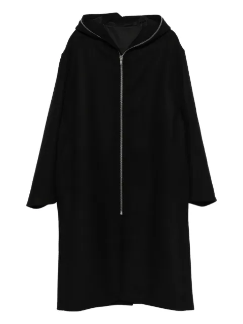Rick Owens hooded raincoat Black RU02E1979WSF