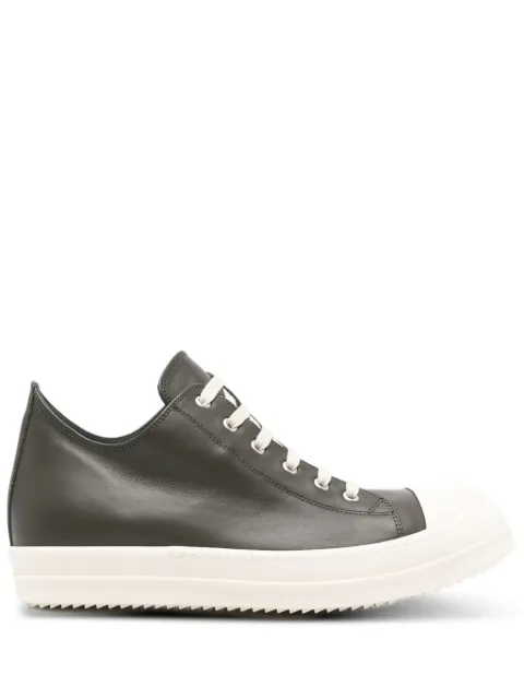 Rick Owens Low Sneaks sneakers Green RU02E1891LCO
