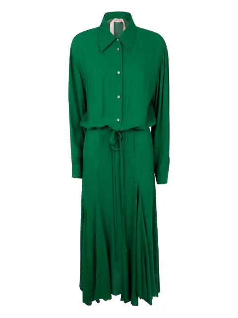 Nº21 belted dress Green H1715132