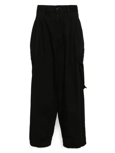 Yohji Yamamoto tucked trousers Black HPP99041