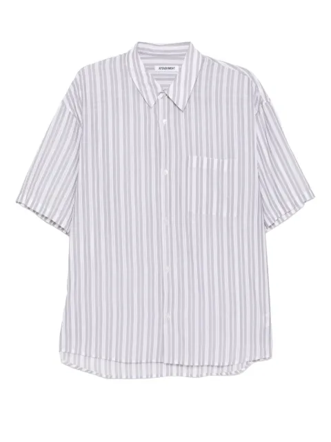 Attachment striped shirt Grey AS51033924