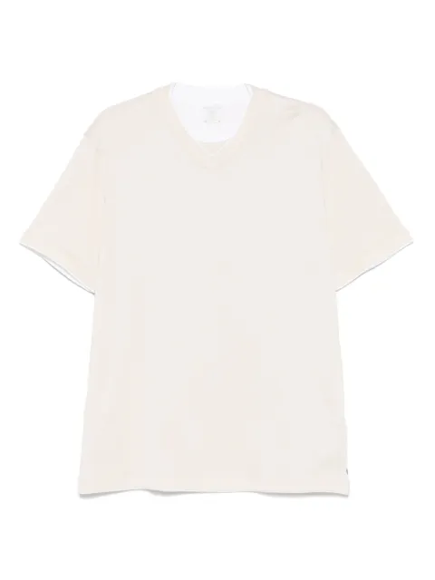 Eleventy cotton T-shirt Neutrals K75TSHK01TES0K265