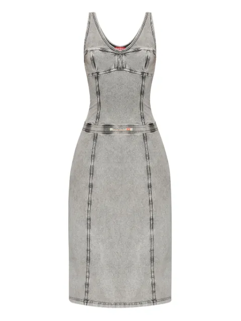 Diesel D-Inny denim dress Grey A16591NJBJ