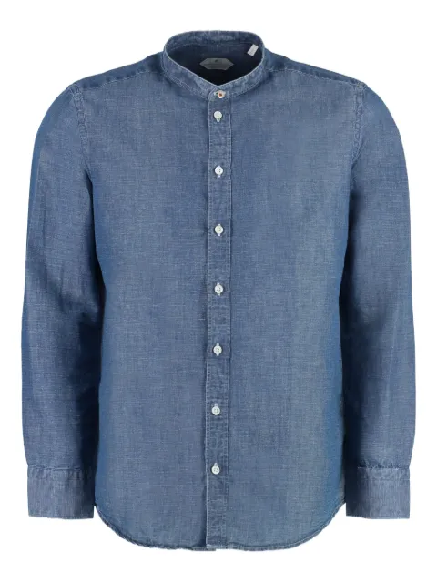 Bastoncino buttoned chambray shirt Blue B2560