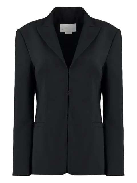 Genny single-breasted blazer Black 75AAQ508N0115
