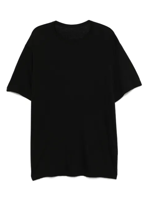 Yohji Yamamoto cotton jersey T-shirt Black FPT98093