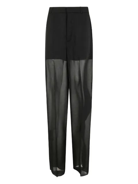 Blumarine panelled trousers Black P544P094A
