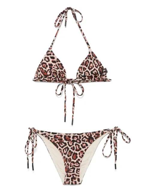 Goldbergh animal-print bikini set Brown 3775025137760251