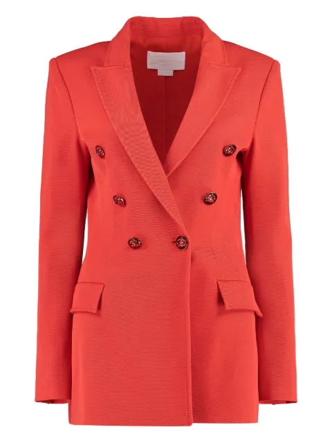 Genny double-breasted blazer Red 75AAQ504