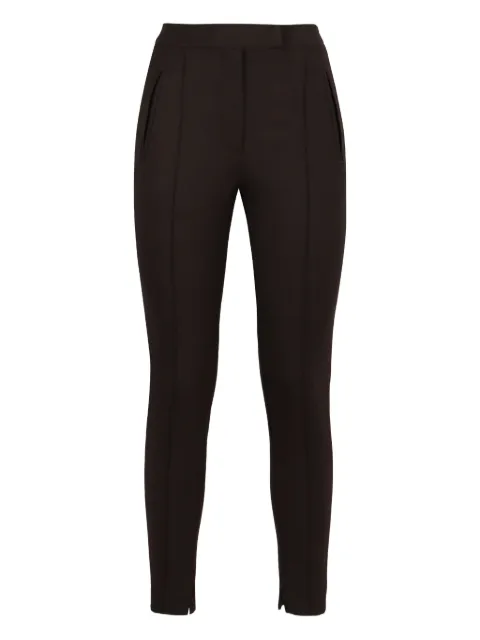 PT Torino seam-detail trousers Brown CDVSFDZ00STDTO55