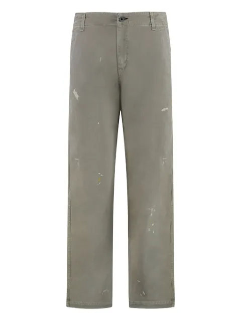 ASKK NY paint-splattered trousers Grey W1507O560SP