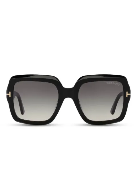 TOM FORD Eyewear Kaya oversized square sunglasses Black TR0017831330L3