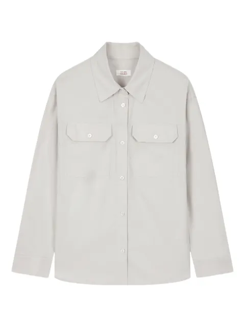TOMBOY two-pocket button-up shirt Grey 91U5121011