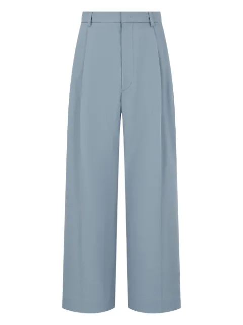 TOMBOY pleated wide-leg trousers Blue 9155231552