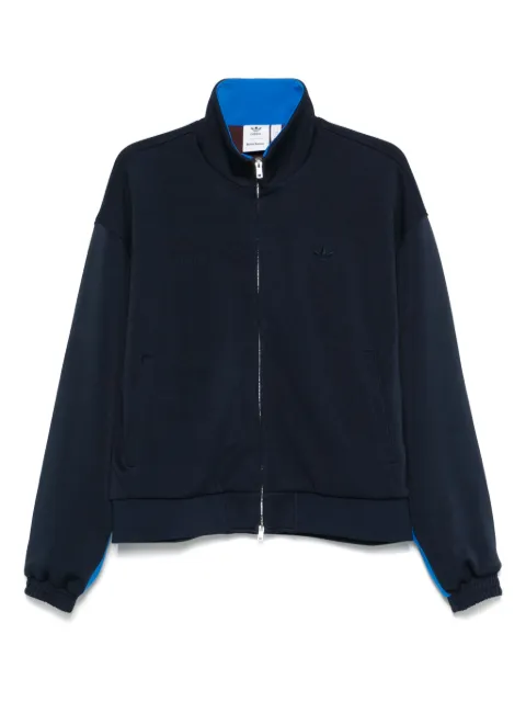 adidas trefoil-logo track jacket Blue JM8213