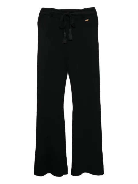 TOM FORD rose detail trousers Black PAK088YAX890