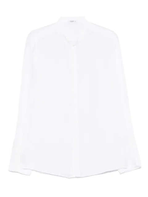 Transit stand-up collar shirt White CFUTRZV311