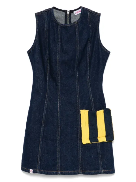 Charles Jeffrey Loverboy denim dress Blue 054060101
