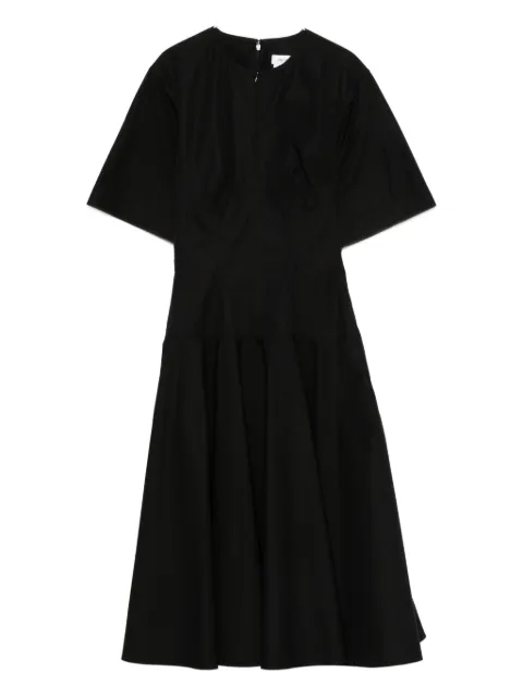 Alexander McQueen flared midi dress Black 838884QAAAY