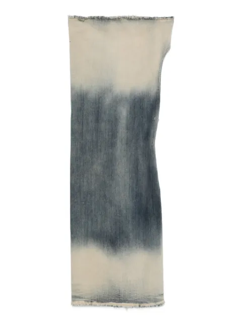 Rick Owens Athena one-shoulder mini dress Blue RP02E4520SHUDEG