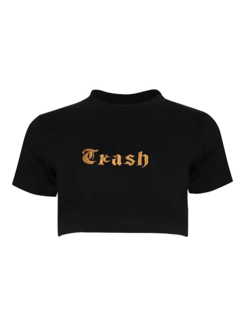 VETEMENTS embroidered t-shirt Black WH76TR520B