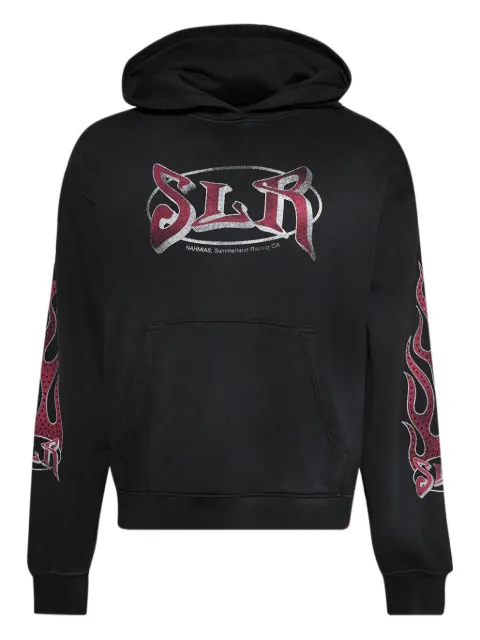 Nahmias graphic-print hoodie Black Y2H1Q25CRY1007