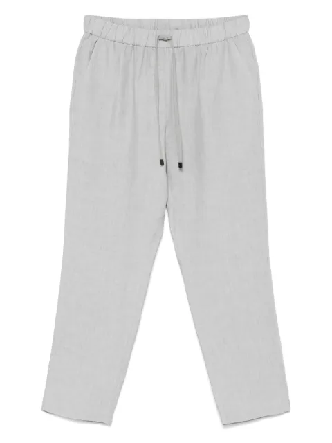Le Tricot Perugia cotton trousers Grey 76802