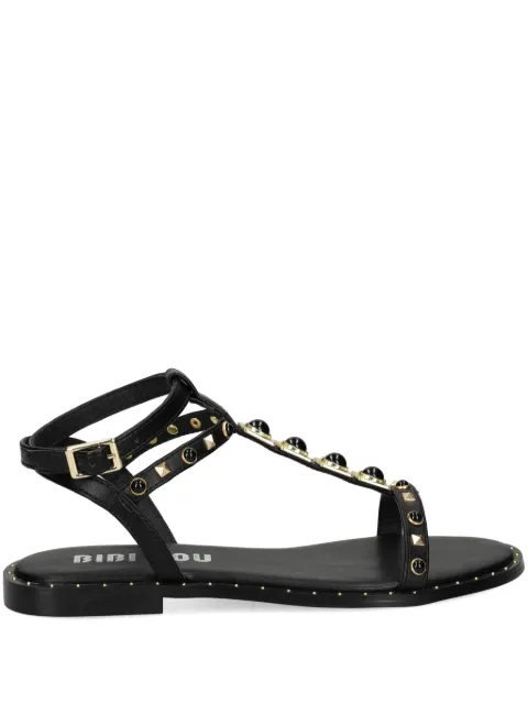 Bibi Lou stud-embellished flat sandals Black 823Z80HG