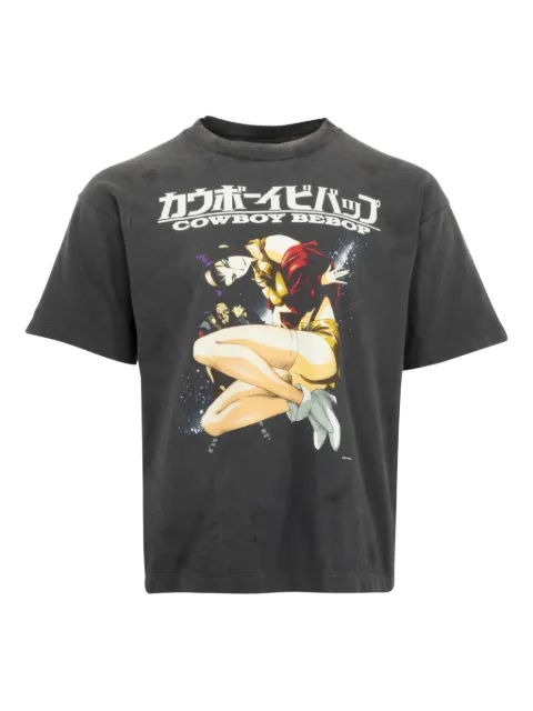 SAINT MXXXXXX x Cowboy Bebop graphic-print T-shirt Black SMHR80000C04
