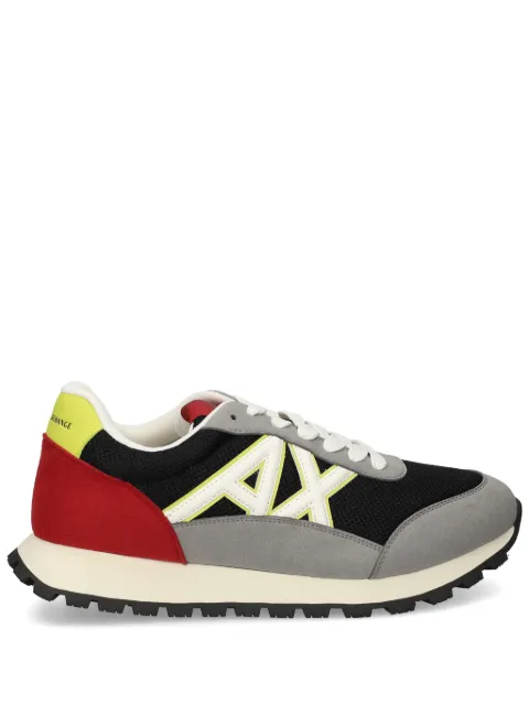 Armani Exchange mesh-panelled sneakers Grey XUX263XV942