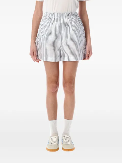 Sporty & Rich striped shorts Blue SH012606302ST023896