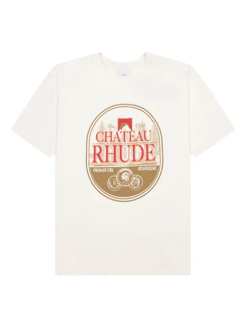 RHUDE Premier Cru Tee "Vintage White" White RHFW24TT110120241