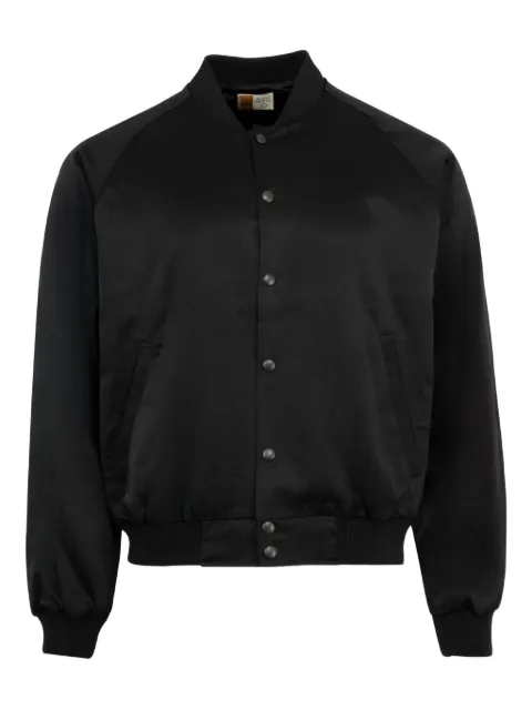 SAINT MXXXXXX Love song satin jacket Black SMHR80000C32