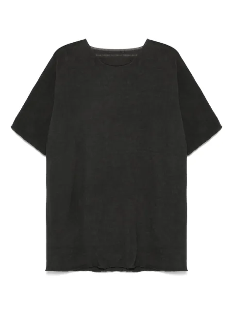 Isaac Sellam Experience knitted T-shirt Brown TRICOTTBIO