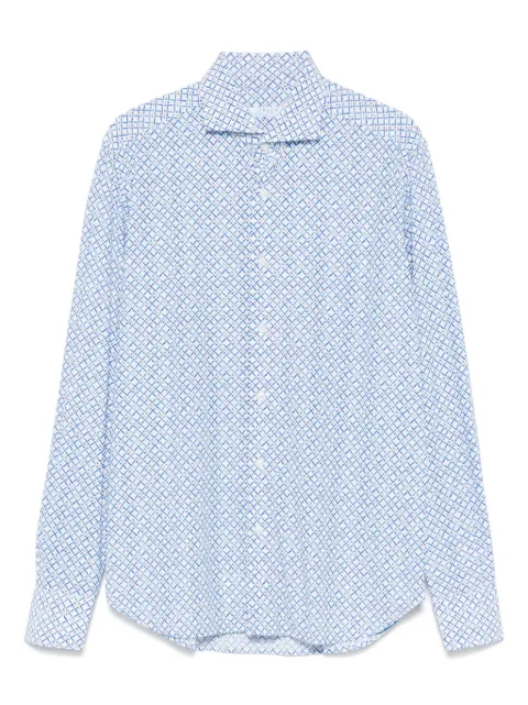 Orian floral-print shirt Blue T10202FT26