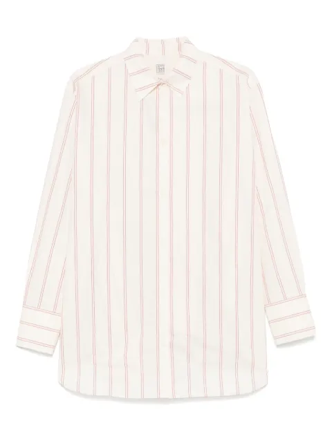 TOTEME striped shirt Neutrals 252WRT1415FB0388280