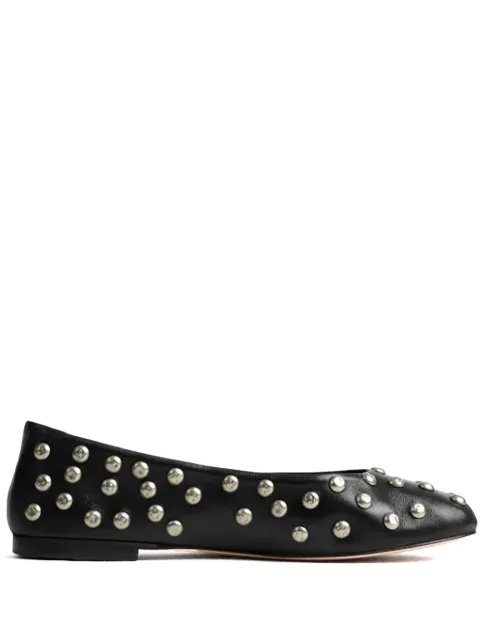 Gimaguas stud-embellished ballerina shoes Black FWW243614801