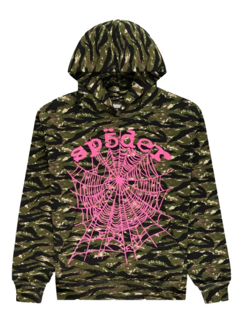 SP5DER OG WEB V2 hoodie Green SP5DER33