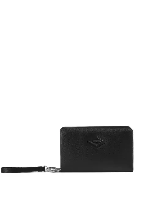 Doucal's double-zip wallet Black DA0018PA0N00