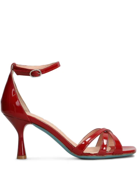 Fratelli Russo 70mm leather sandals Red CARLAS2512