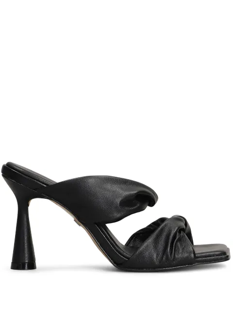 CARRANO 100mm leather sandals Black 780004