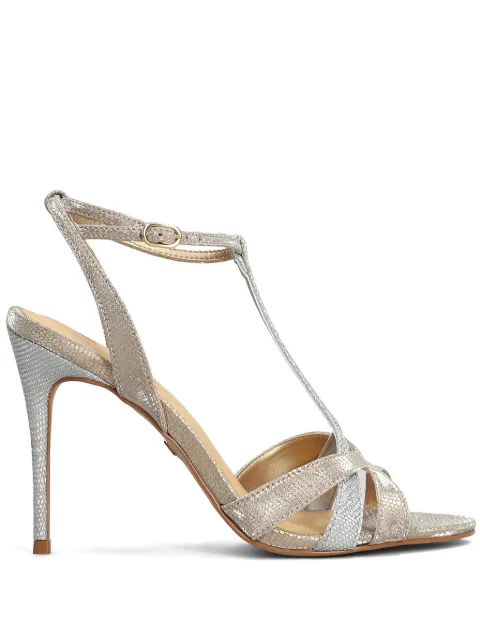 CARRANO 110mm leather sandals Gold 189090