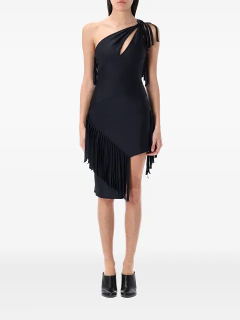 Coperni asymmetric dress Black COPR186F5001