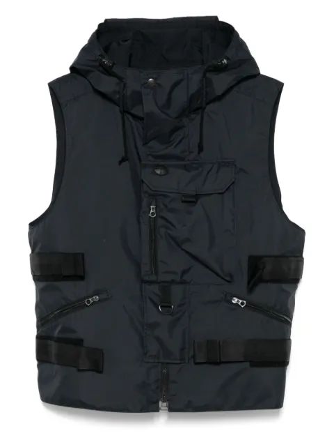 Junya Watanabe MAN x C.P. Company detachable-panel gilet Black WOV901