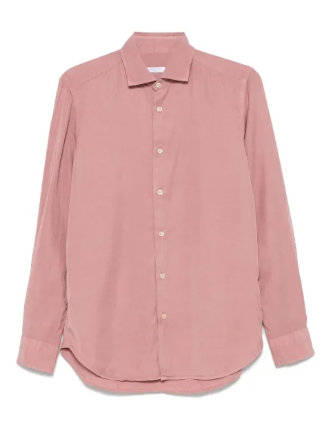 Boglioli lyocell shirt Pink 615TSB5858